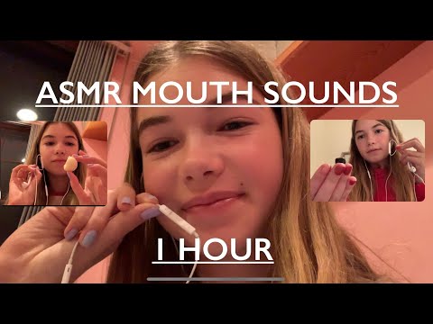 ASMR 1 hour of mouth sounds