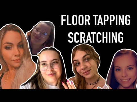 Fast & Aggressive Floor Tapping & Scratching ASMR (30 Minutes+)
