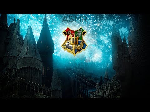 The Battle of Hogwarts [ASMR] ⚡ Harry Potter Ambience ⋄ Distant Battle 💥 Magical Shield ✨