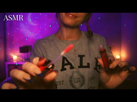 ASMR for Charity | Lipgloss Application on ME and YOU