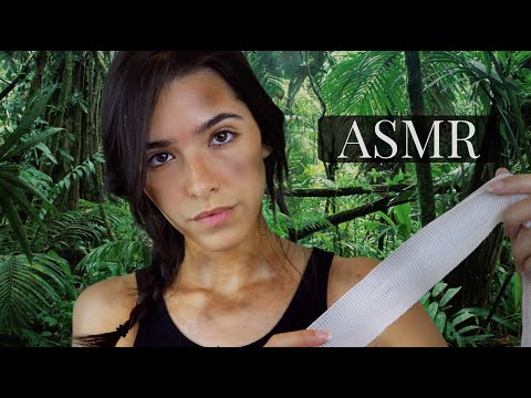 ASMR Lara Croft Takes Care Of You (Personal Attention + Outdoors sounds)