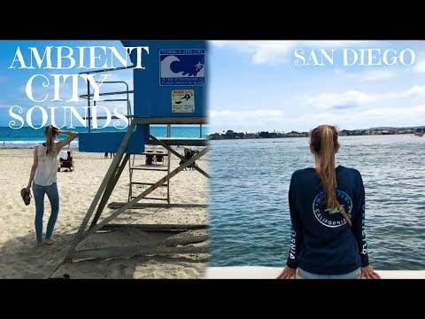 Ambient Sounds of San Diego | Ambient Noise for Relaxation