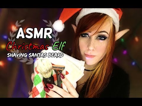 ASMR Christmas Elf Shaving Santas(You) Beard