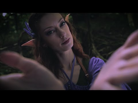 ASMR | Elf Welcomes You To The Woods 💚 Spell Casting, Hand Movements & Singing