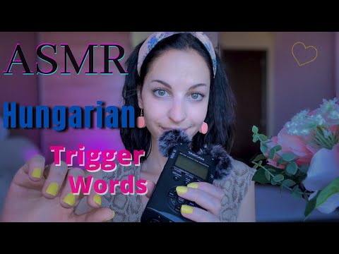 ASMR HUNGARIAN TRIGGER WORDS + Ramble (in Hungarian) *Magyar ASMR*🇭🇺 💕💕💕 👂Ear to Ear👂
