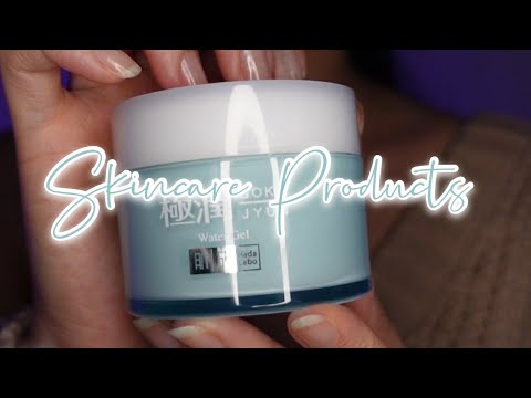 ASMR | Skincare products Tapping | No Talking