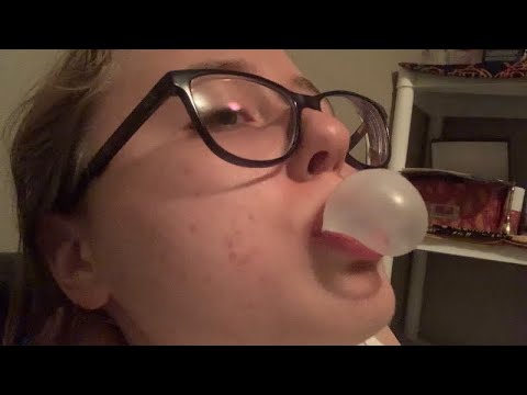 Gum Chewing & Chit-Chatting ASMR (Vlog Style)