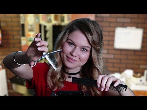 🎧ASMR🎧💇Haircut RolePlay, Personal Attention (scissors, comb)