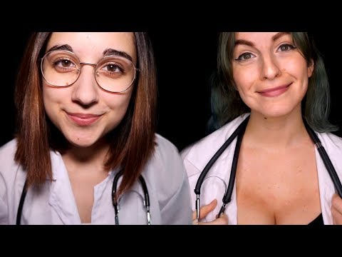 [ASMR] Dr. Maya and Dr. Carol Test Your ASMR Receptors | Doctor Roleplay