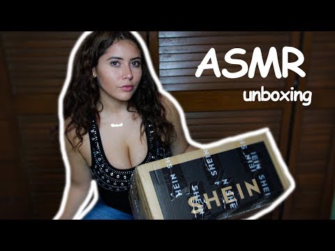 ASMR? 👽 UNBOXING SHEIN, TAPPING, SCRATCHING 💕