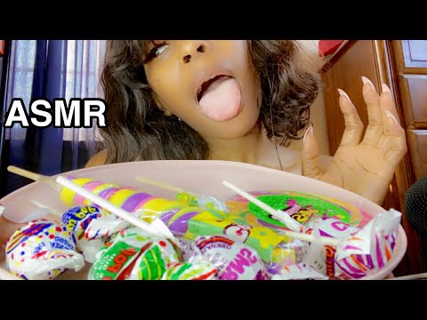 ASMR | Lollipop Mukbang￼ (Sucking only) ￼Mouth Sounds | Crishhh Donna