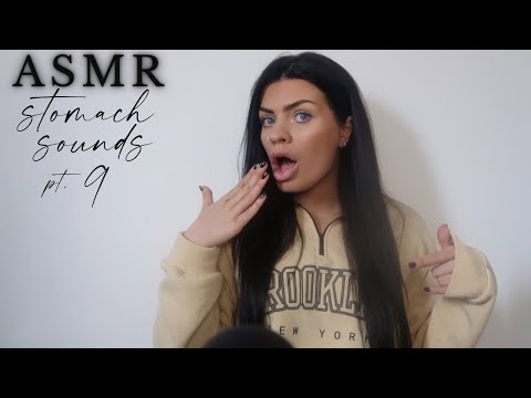 ASMR Stomach Sounds pt. 9 🌀 (loud belly rumbles, growling, grumbles)