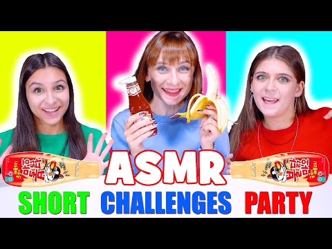 ASMR Eating Sounds Short Challenges Party
