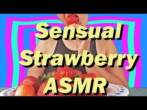 ASMR: Strawberries & Chocolate (whispered mukbang)