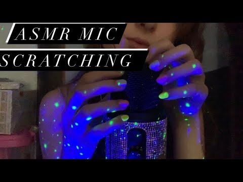 ASMR 🎙Mic Scratching✨Very Tingly✨ with Visual Hand Movements😴