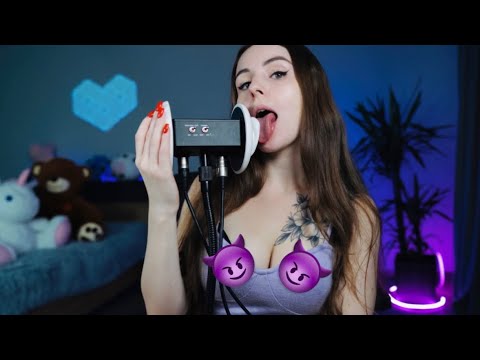ASMR Mouth Sounds & Tongue Fluttering • 3DIO Triggers • Ear to Ear