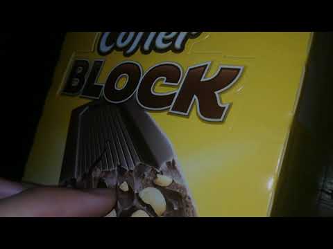 ASMR Slow Tapping On A Chocolate Box + UNBOXING (kinda)