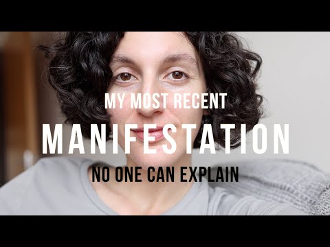 My most recent MANIFESTATION no one can explain ✨ (magic is real 🔮 LAW OF ATTRACTION 🌞 ASMR)