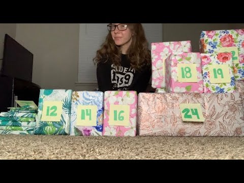 ASMR Wrap Presents With Me (For My Husband's Birthday!)