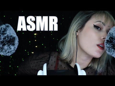 ASMR 💅 10 Minute Tingles ❤️ Ear Massage, Nail Tapping, Breathing
