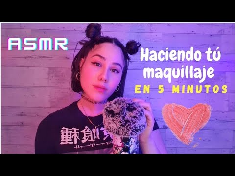 ASMR en Español Rápido y Agresivo/ Haciendo tu Maquillaje 💄