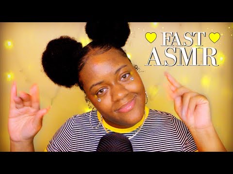 ASMR | ⚡FAST HAND SOUNDS + DRY MOUTH SOUNDS 🤤 (Intense Tingles)