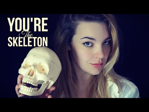 ASMR You're the Skeleton! Personal attention and Photoshoot role play [Binaural]