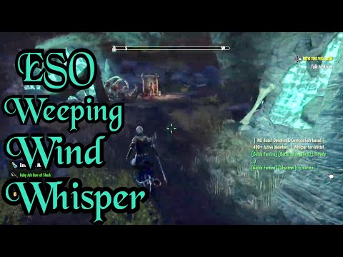 ESO Weeping Wind Delve and Update :)