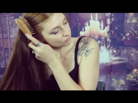 ASMR 🌸 Soft Hair Brushing | Massaging | Scratching 🌷