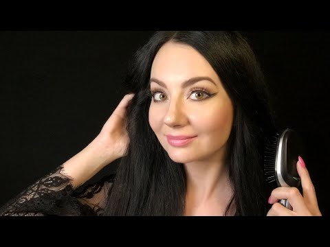 ASMR ✨ Whisper | Brushing and Touching my Hair | Personal Attention