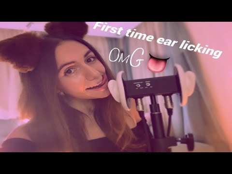 👅 ASMR Ear Licking for Strong Tingles and your Relaxation | NO TALKING 💖