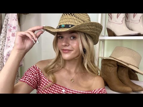 ASMR Southern Belle Gets You Ready For Stampede 🤠🌵 (southern accent roleplay)