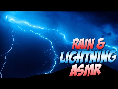 ASMR Raw Unedited ~Thunder Rain No Talking Sounds ⚡️💦
