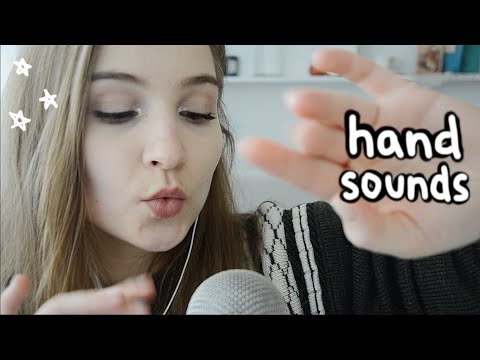 ASMR fast hand sounds & dry mouth sounds