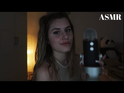 ASMR unboxing & testing out my new mic [deutsch/german]