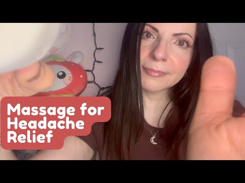 ASMR Roleplay Massage for Headache Relief (Layered Sounds)