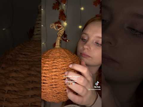 20 ASMR Fall Triggers In 1 Minute!