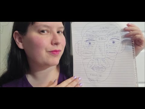 #ASMR Face Mapping RP    (Inspired by ASMR Attack )  #relax #tingles #asmr