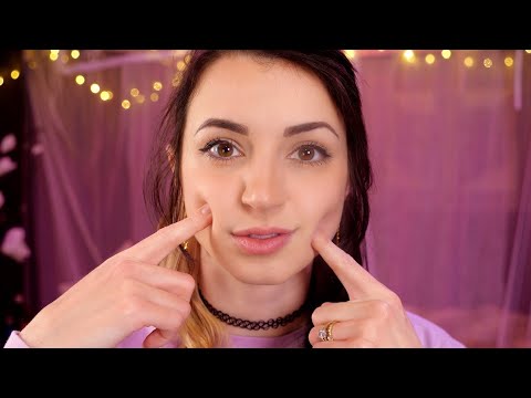 ASMR | My Face is Plastic, Your Face is Glass…! & More Face Textures on You & Me
