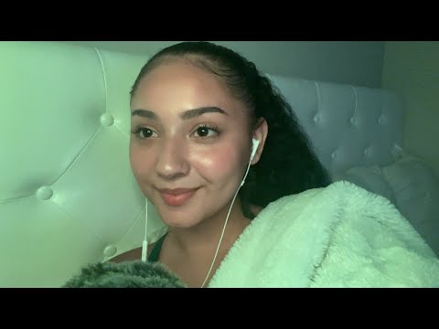 ASMR ❤️Putting you to SLEEP 😴 Mouth sounds | Inaudible whispers | Visual ☁️