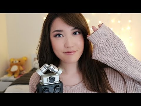 ASMR Exploring the Zoom H6!!! (Tapping, Latex Gloves, Shower Cap) ♡