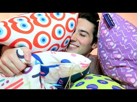 ASMR Pillow Talk (Scratching, Stroking, Squeezing)