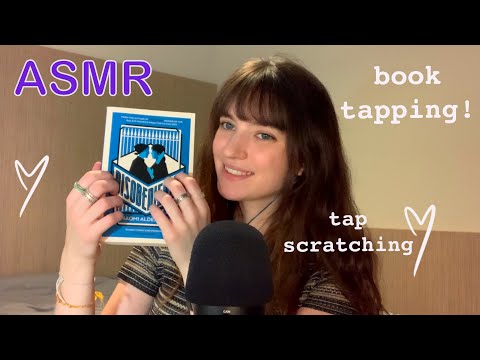 ASMR ~ Book Tapping/Tap Scratching! (+ whispers)