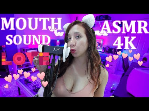 ASMR MOUTH SOUND+EAR LICKING | 4K (MUST WATCH)