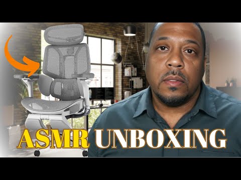 ASMR Unboxing the Ultimate Comfort: HBADA E3 Pro Office Chair Review