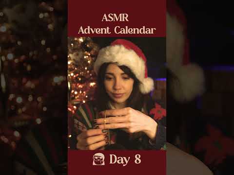 ASMR Advent Calendar - Day 8 🎅🏼 #asmr #shorts