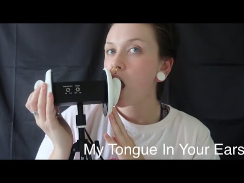 Patreon Teaser- My Tongue In Your Ears [Tongue Punching & Ear Licks]