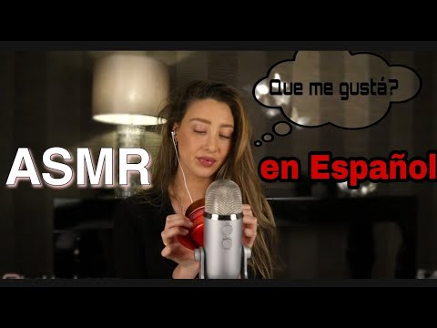 ASMR EN ESPAÑOL | Cosas que me gustan... con tapping🥰 Trying to speak Spanish