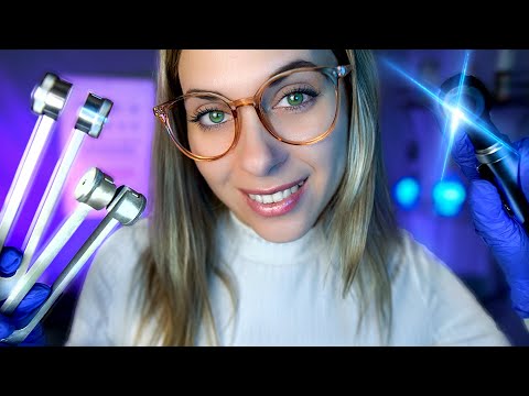 ASMR 4 hours Night Time EAR CLEANING and Scalp EXAM,  Otoscope, Tuning Fork, Personal Attention
