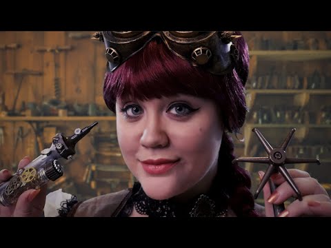 ASMR Steampunk Inventor Shows You Her New Gadgets (Soft-Spoken Roleplay)